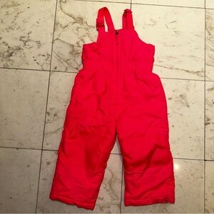 Healthtex Toddler Ski Bib Pants 2T Hot Pink